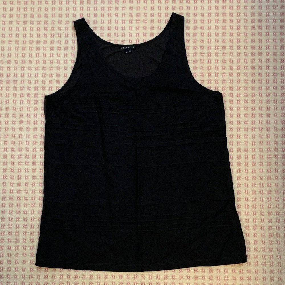Theory Black Women's Tank Top